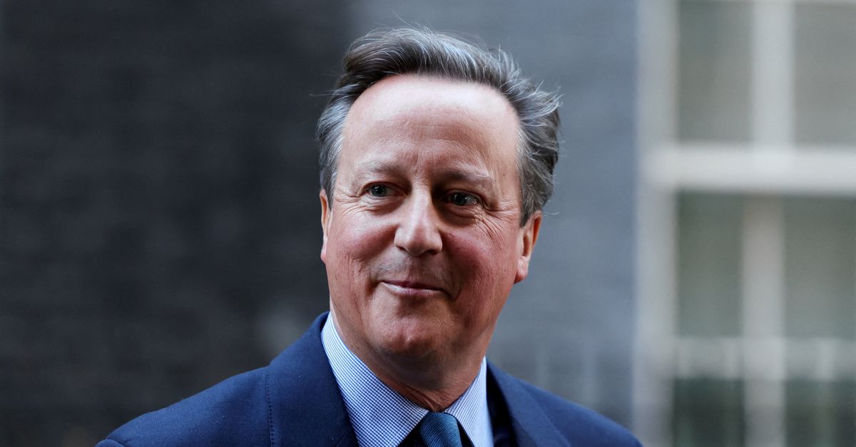 Sunak is taking a big gamble by appointing former Prime Minister David Cameron