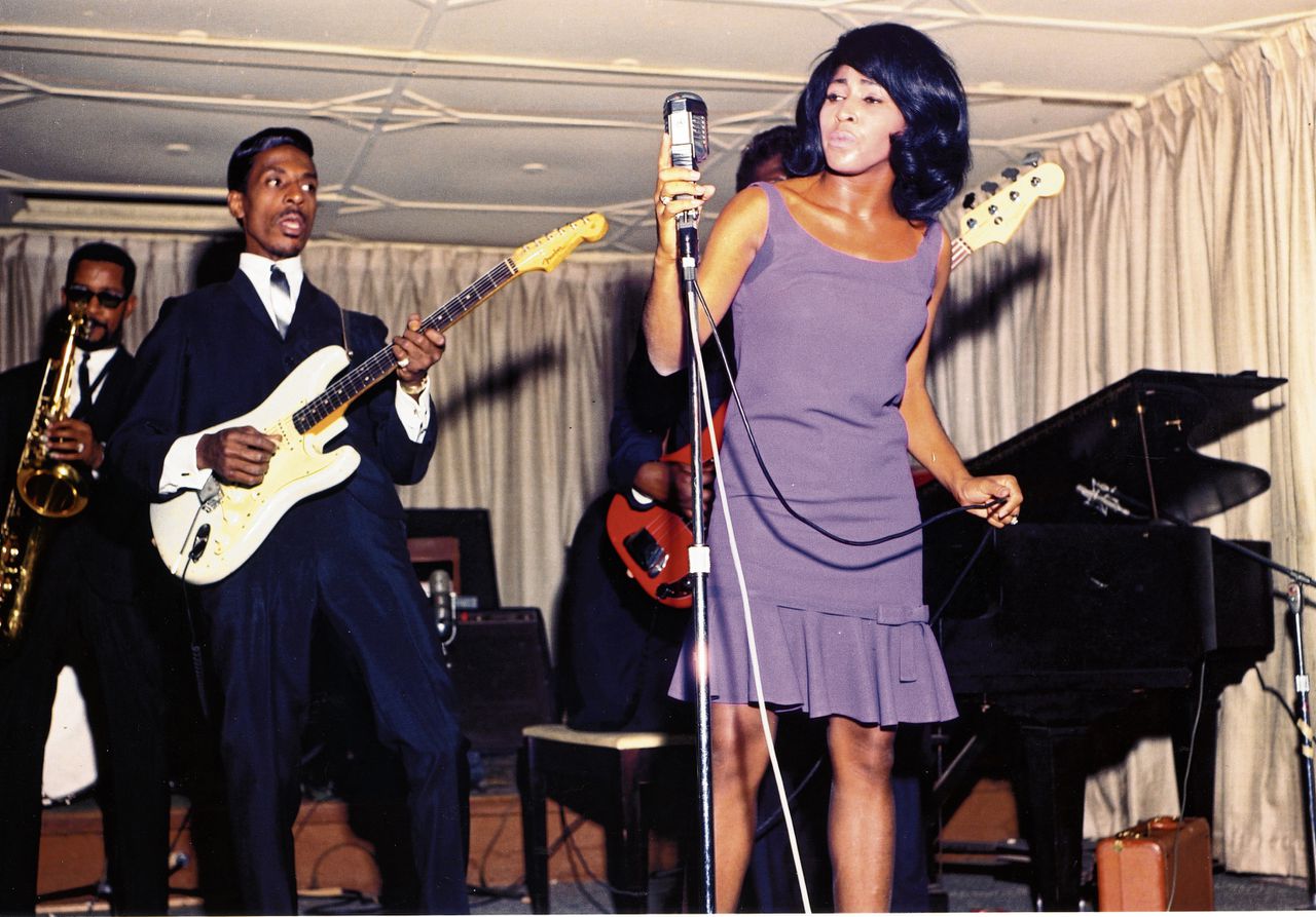 Echtpaar Ike en Tina Turner, hier in 1964, hadden een opwindende liveact. Het huwelijk bleek later gewelddadig.
