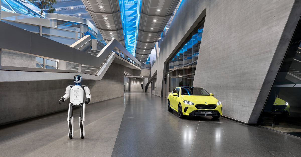 Robots zijn BMW’s nieuwe arbeidersklasse