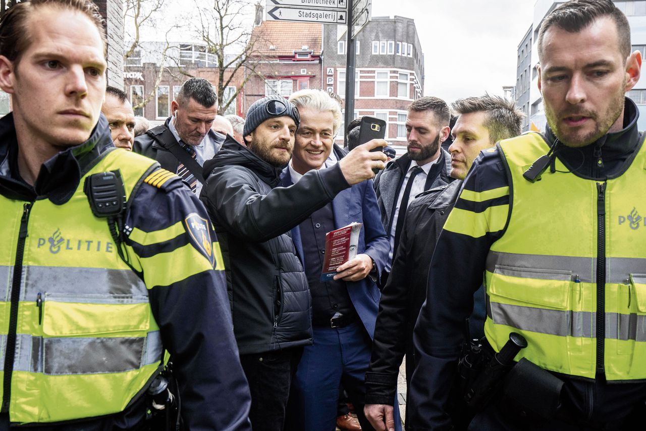 PVV-leider Geert Wilders voerde afgelopen weekend campagne in Heerlen en Helmond.