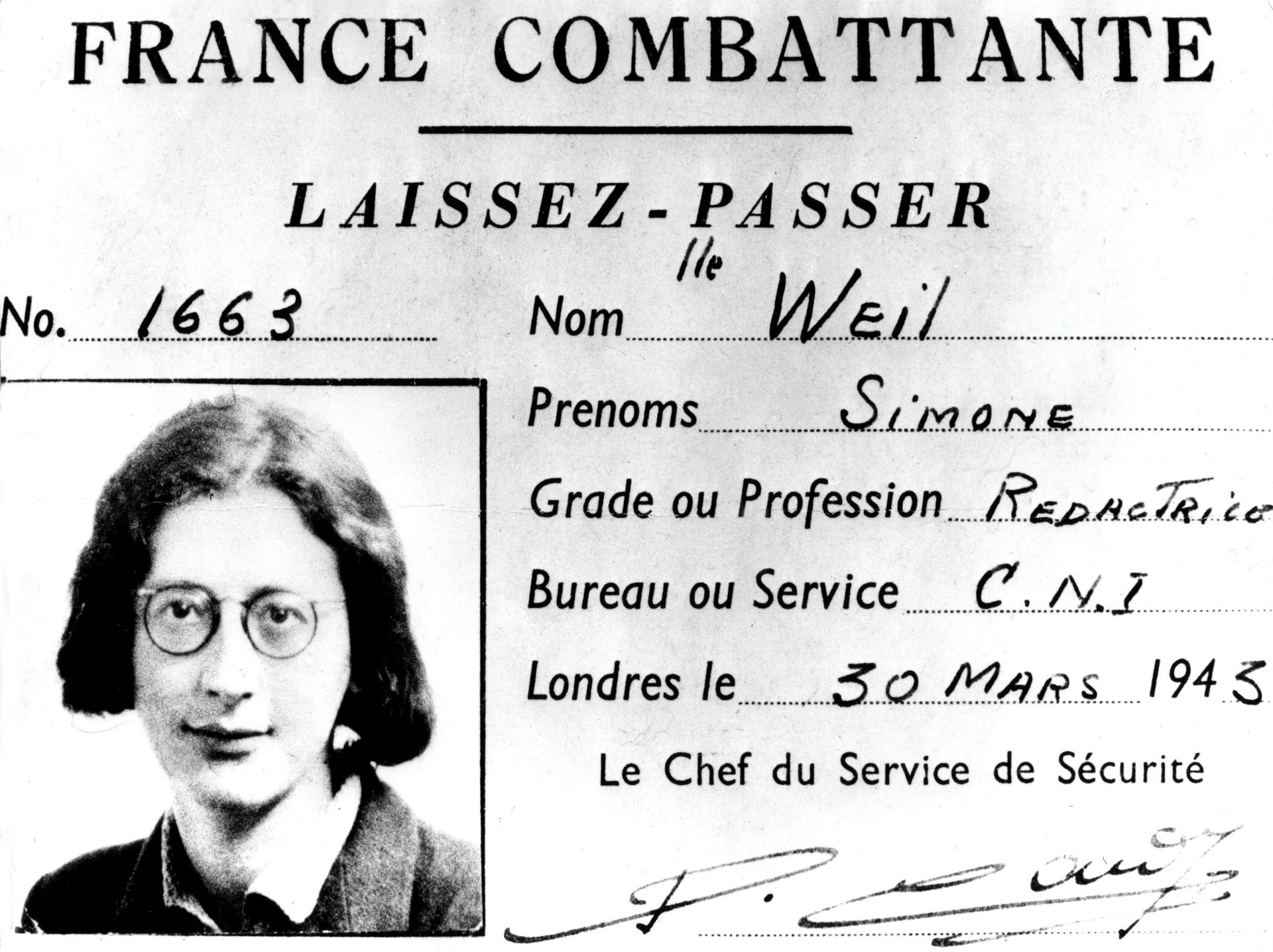 Simone Weil wilde de wereld verbeteren, maar ging te vroeg dood - NRC