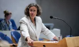 Minister Marjolein Faber during the weekly question time in the Lower House.
