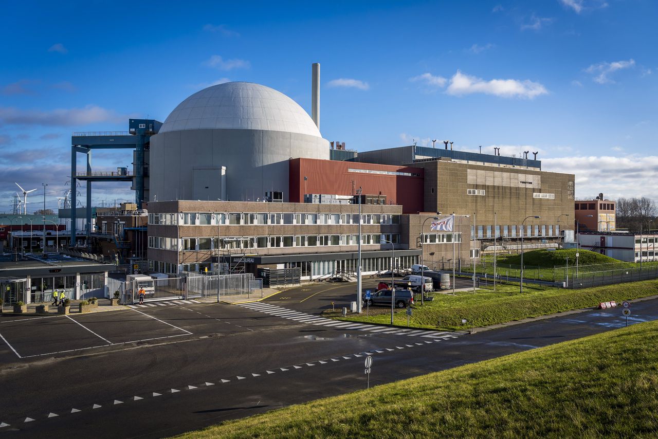 De kerncentrale in Borssele van EPZ.