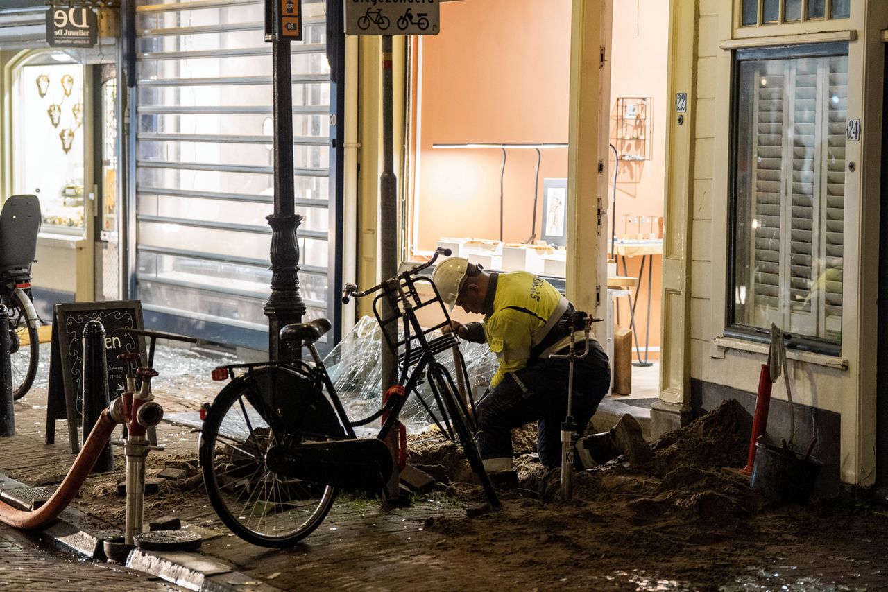 ‘Wegwezen hier’, dacht omwonende Bert Vonk na de tweede klap