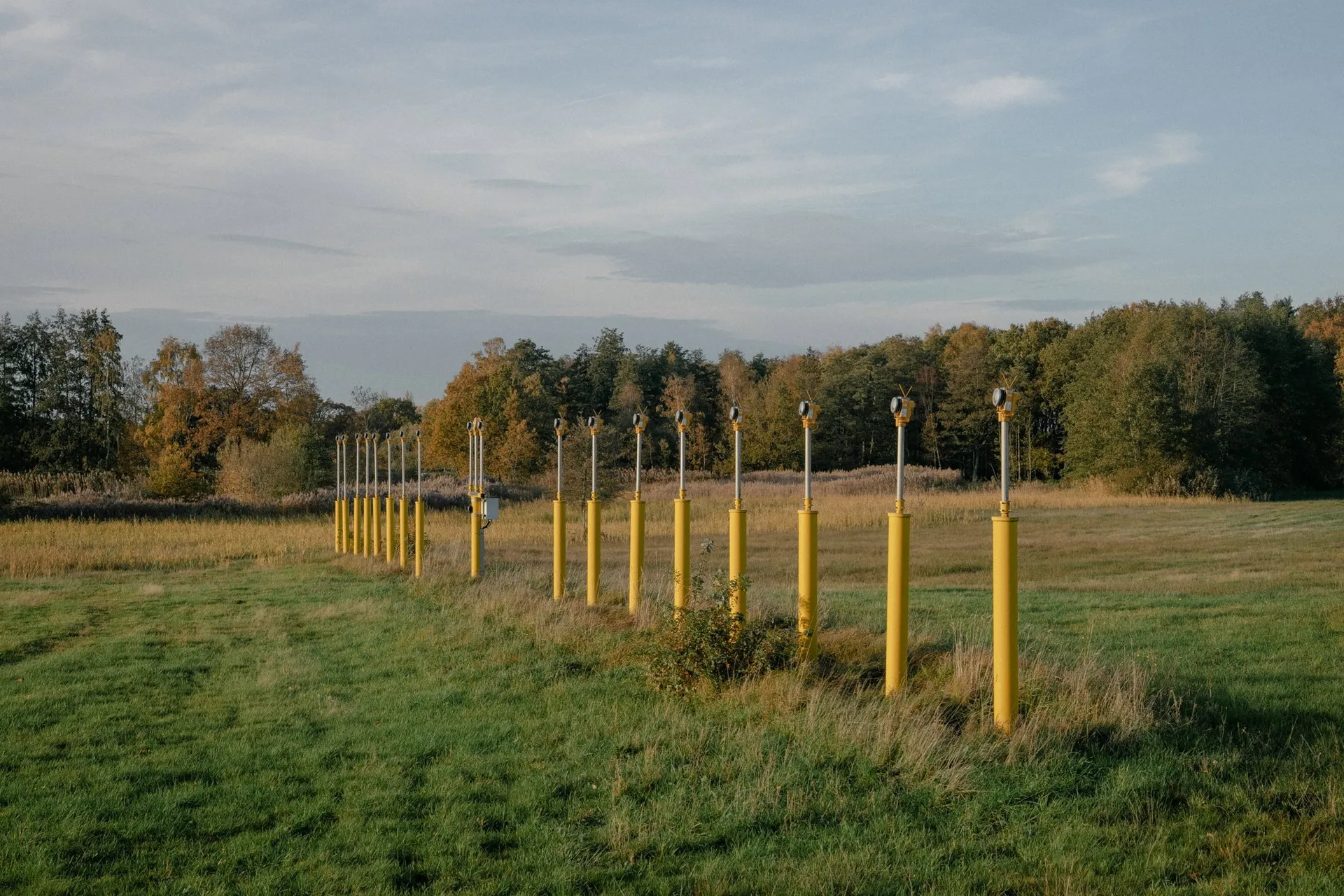 Attrezzature militari e aeronautiche nella base di Kleine-Brogel in Belgio.