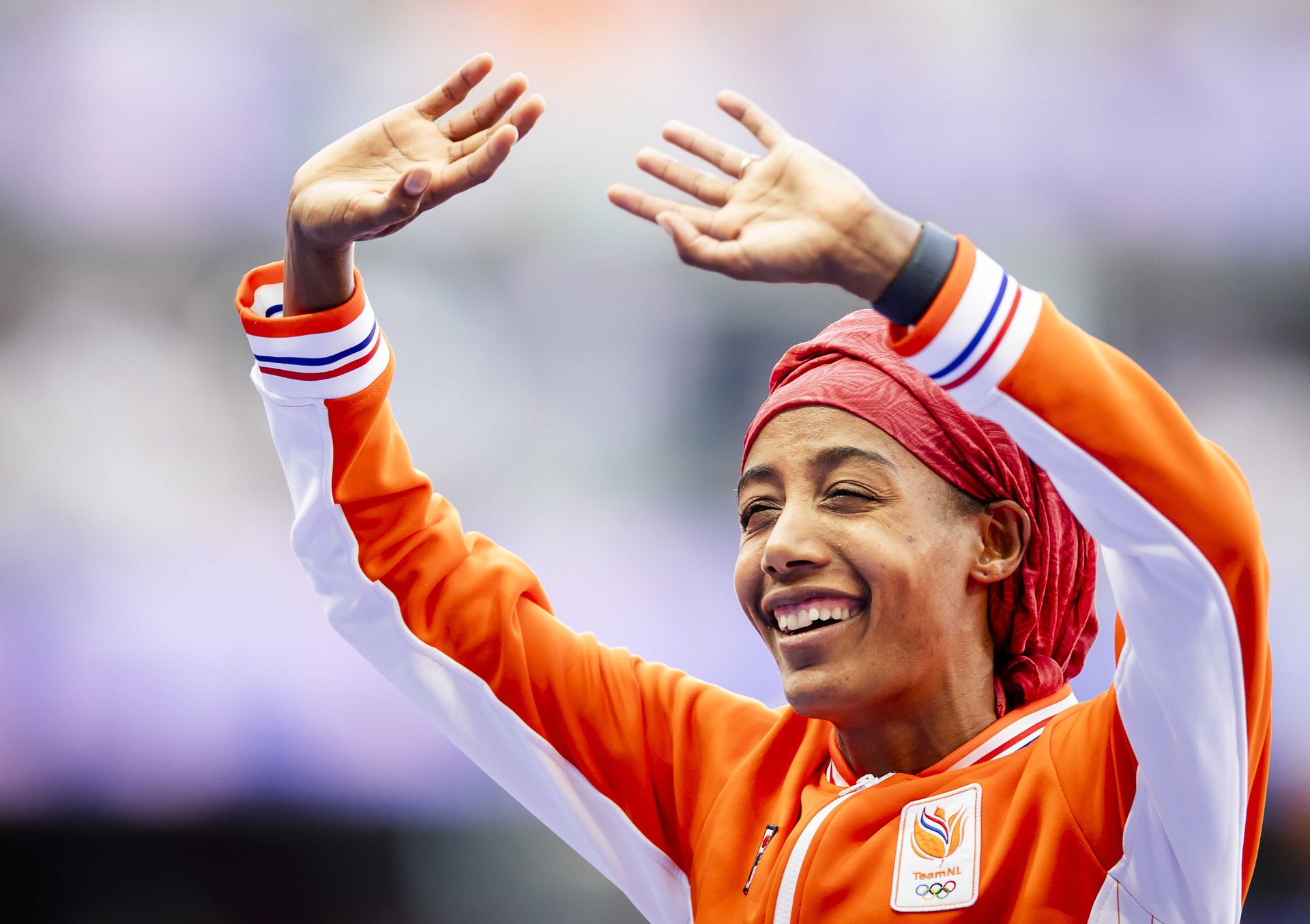 Laatste Olympische dag Sifan Hassan in actie tijdens de marathon