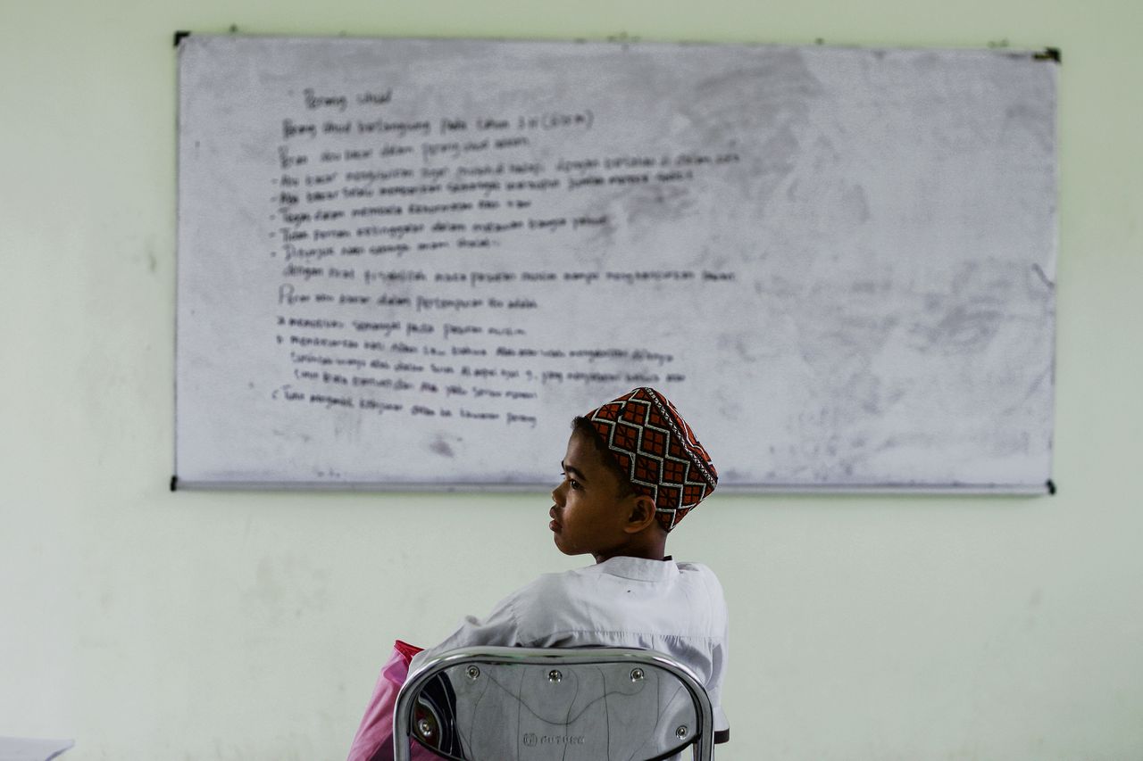 Kostschool voor kinderen van moslim- terroristen 