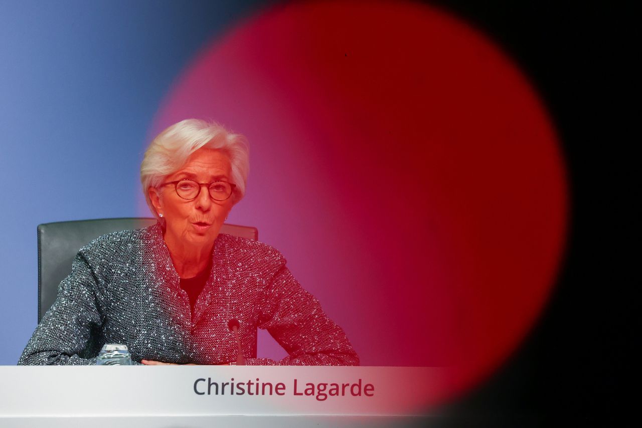 European Central Bank (ECB) President Christine Lagarde.