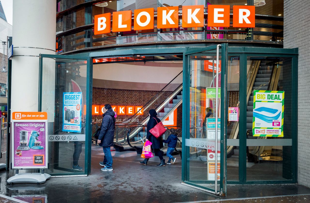 Een Blokker-filiaal in Den Haag