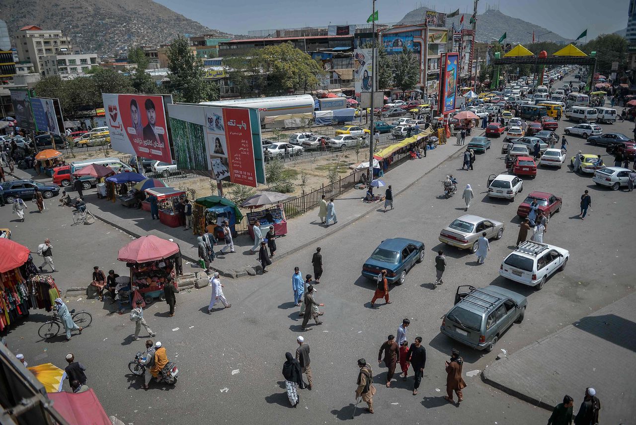 Er heerst een ongemakkelijke stilte in de straten van Kabul 