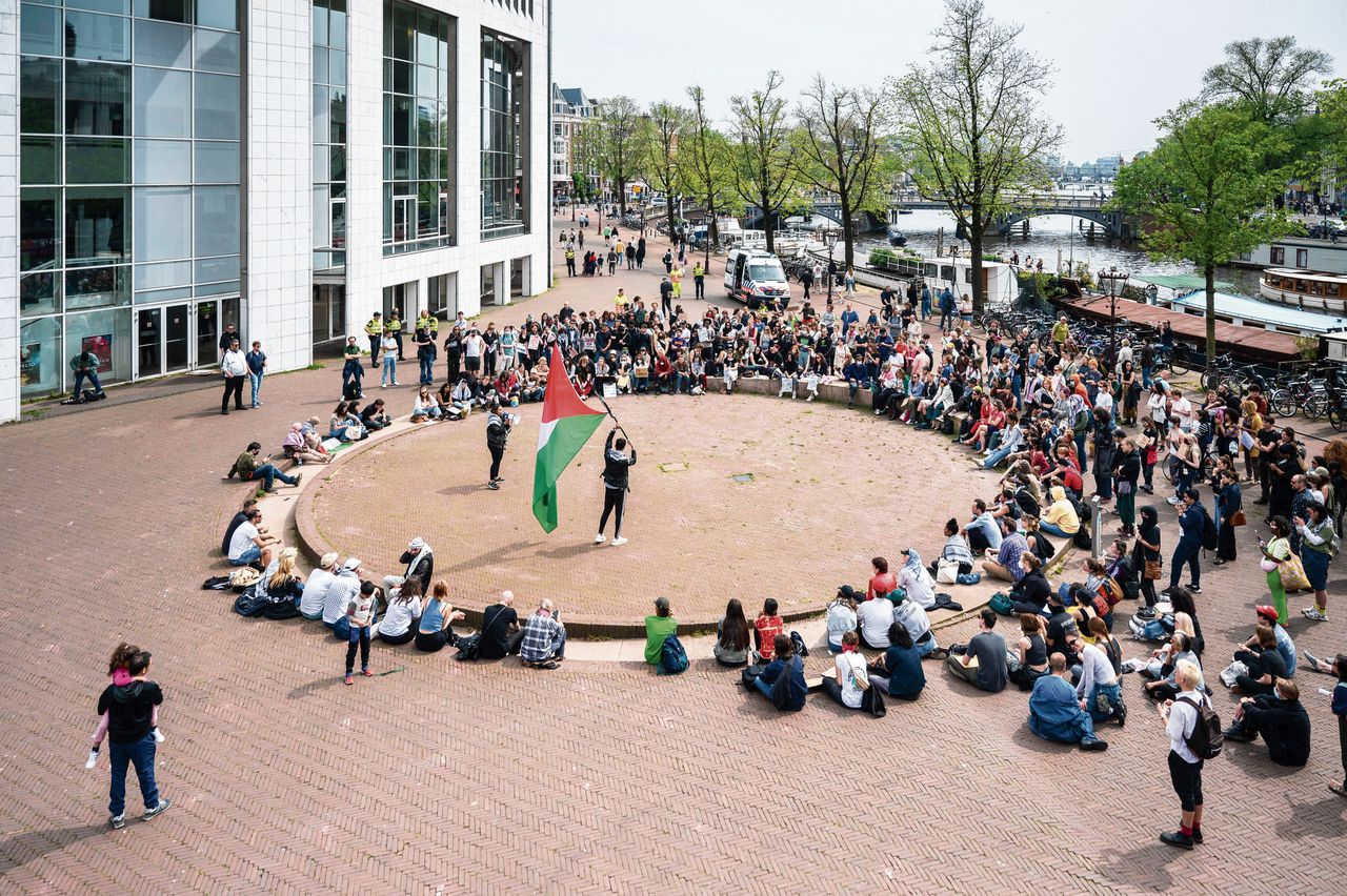 Gaza-protest laat   bredere polarisatie zien  