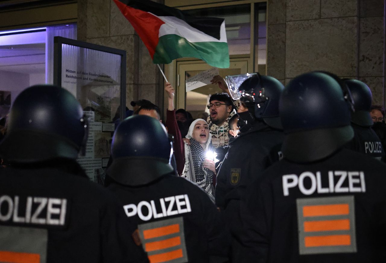 Het Duitse verleden klinkt door in omgang met pro-Palestina demonstraties 