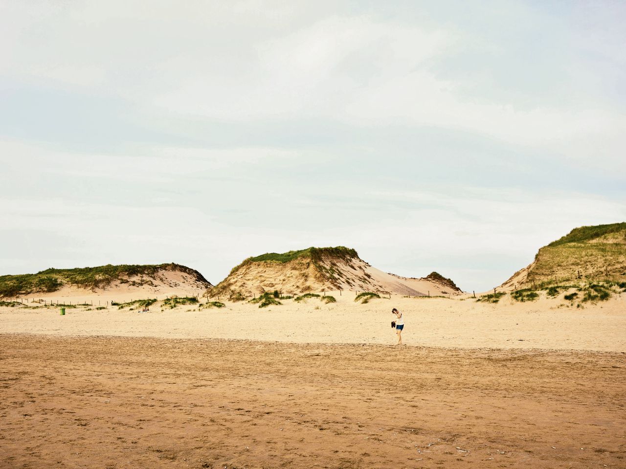 De duinen mogen weer wandelen 