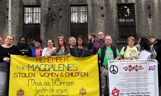Protest in Ireland against abuse by the Congregation of Our Lady of Charity of the Good Shepherd