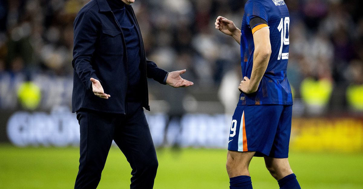 Er valt geen peil te trekken op dit Nederlands elftal - NRC