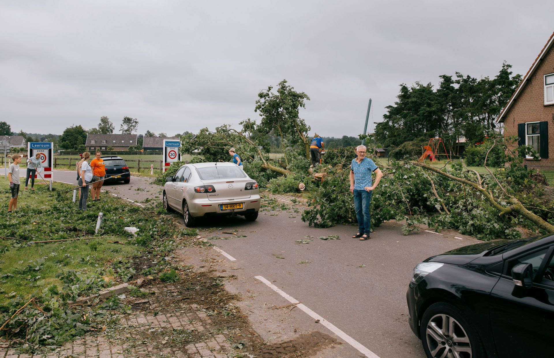 Stormschade Na Weekend Van Noodweer In Nederland Belgie En Frankrijk Nrc