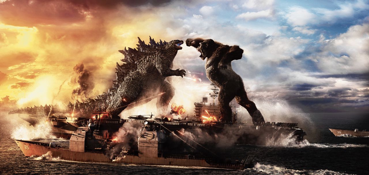 ‘Godzilla vs. Kong’ ziet er overtuigend uit, met de vervaarlijke vinnen van Godzilla en Kongs bijna voelbare vacht.