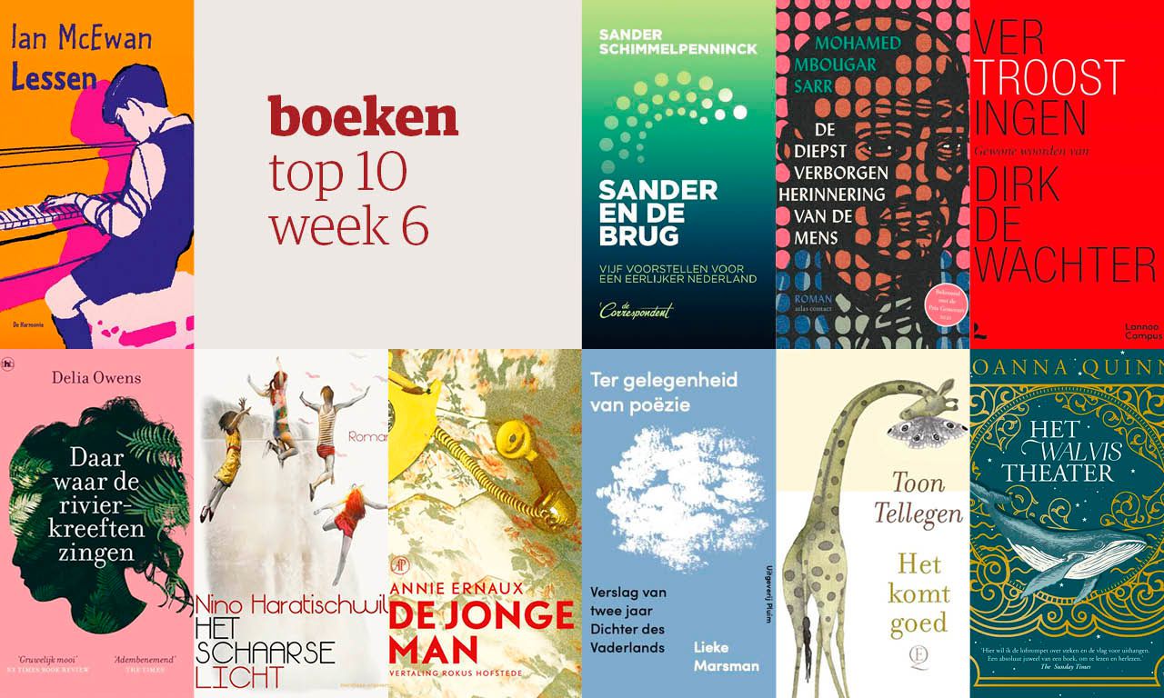 De tien best verkochte boeken van week 6 - NRC