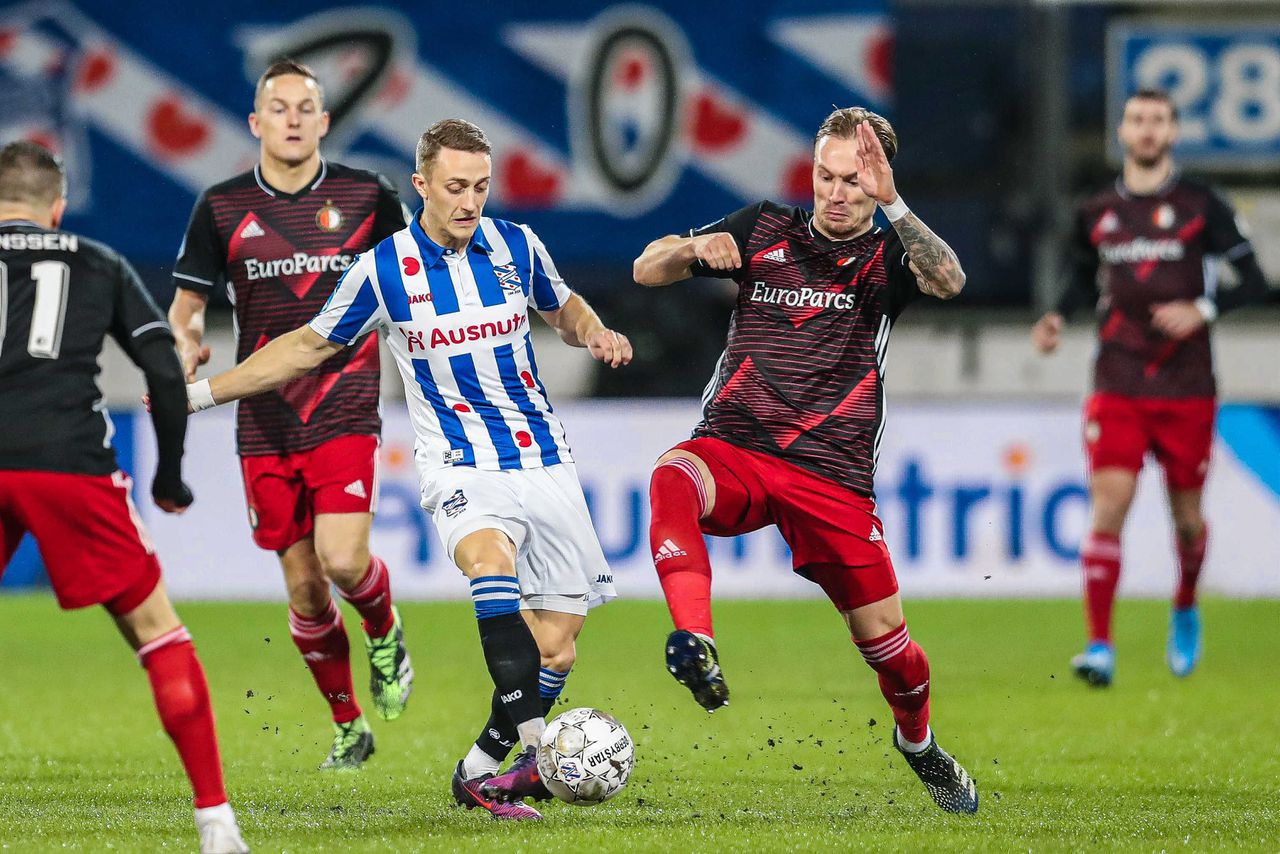 Heerenveen na overwinning op Feyenoord naar halve finales KNVB-Beker 