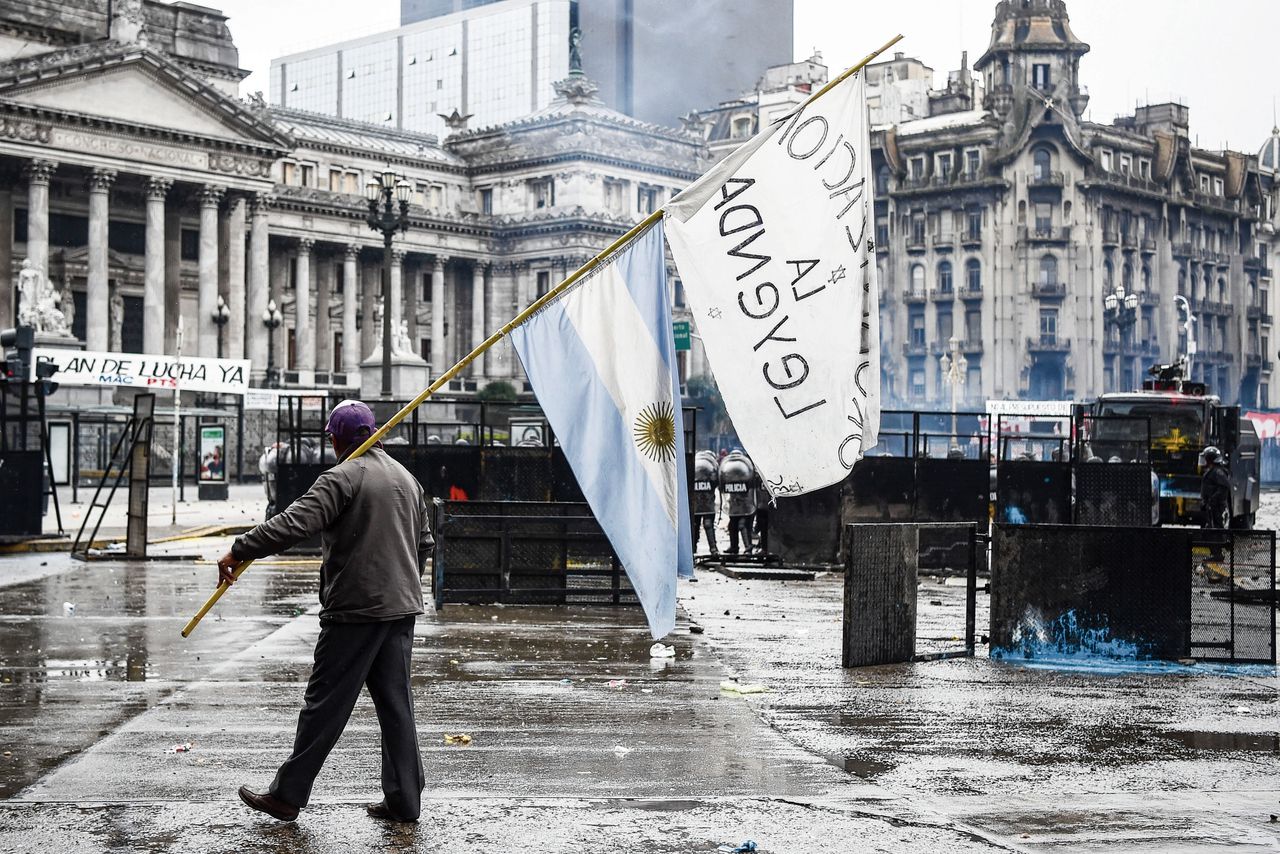 Protest in Buenos Aires NRC