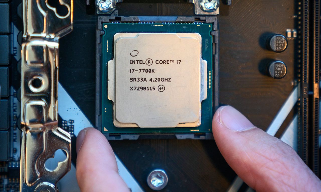 Een Intel-chip.