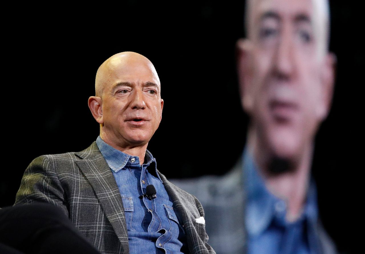 Oprichter Jeff Bezos van Amazon.