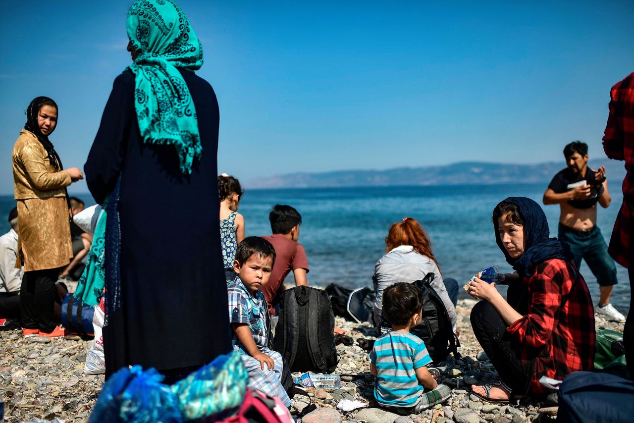‘Meeste migranten  op Lesbos zijn echte vluchtelingen’ 