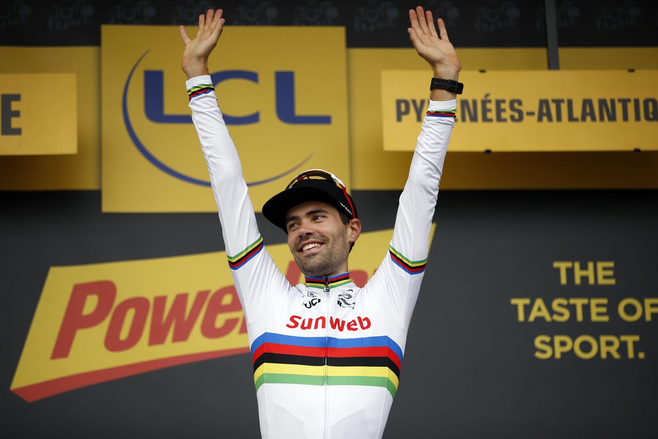 Dumoulin wint etappe, Thomas brengt geel naar Parijs 