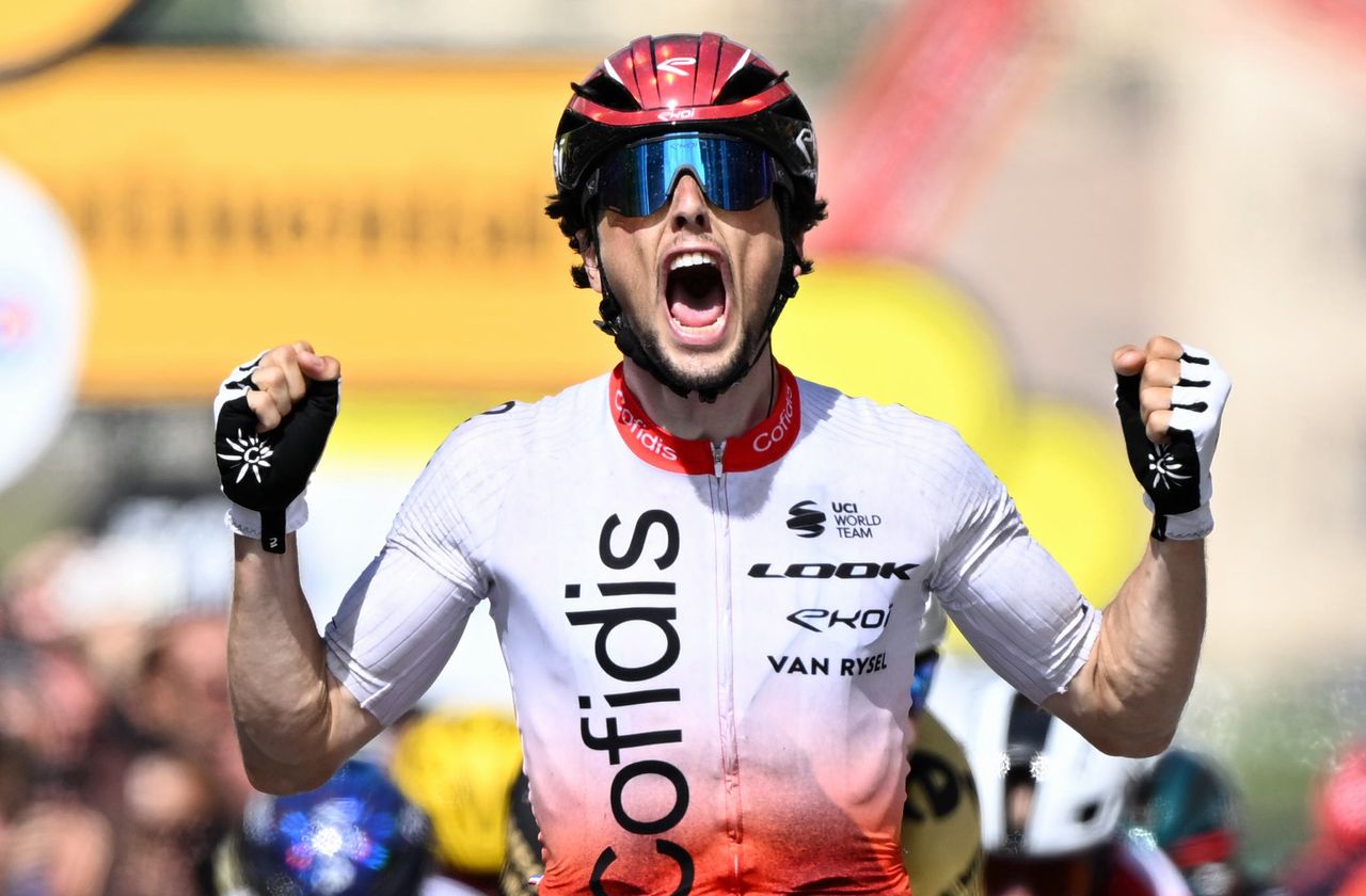 Victor Lafay na late aanval de verrassende winnaar van tweede etappe