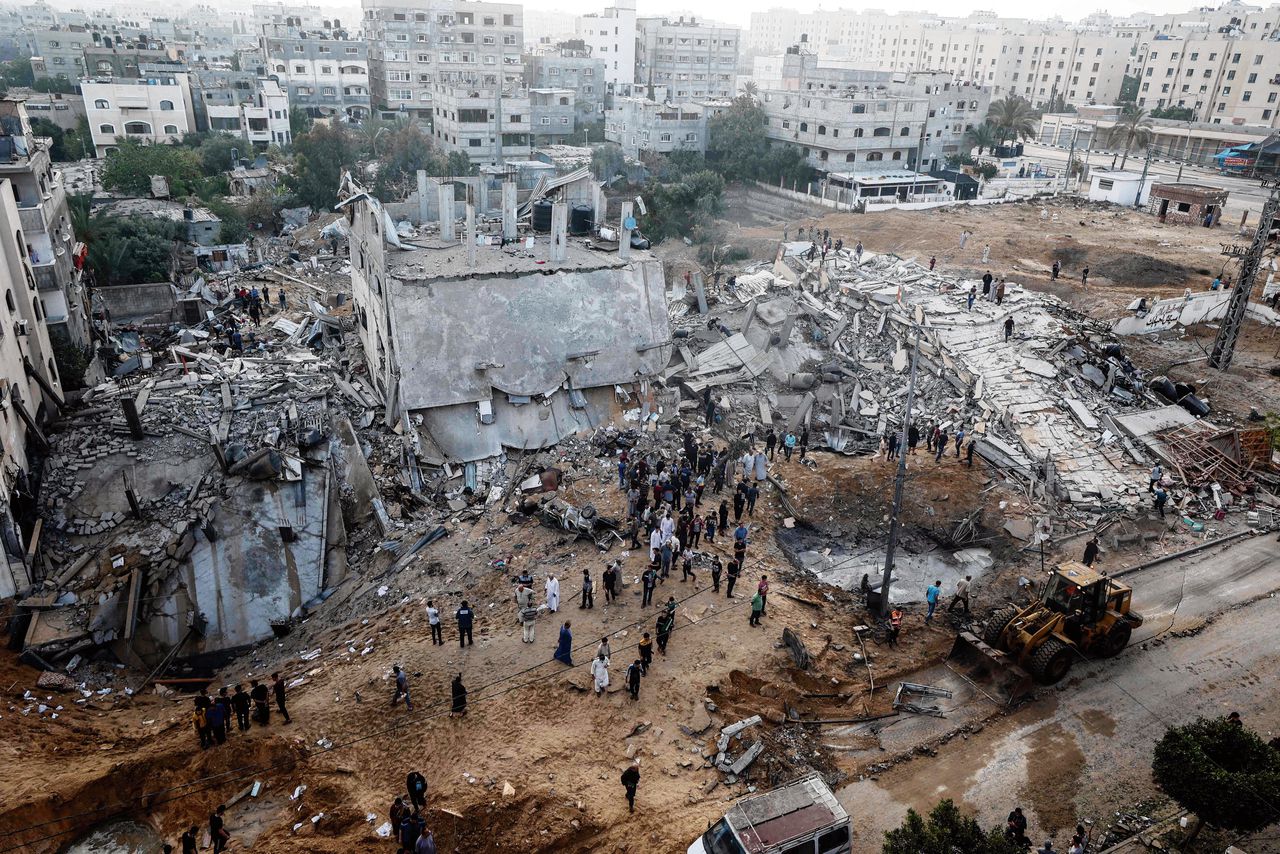 Een bombardement in Gaza, vanuit vier perspectieven 