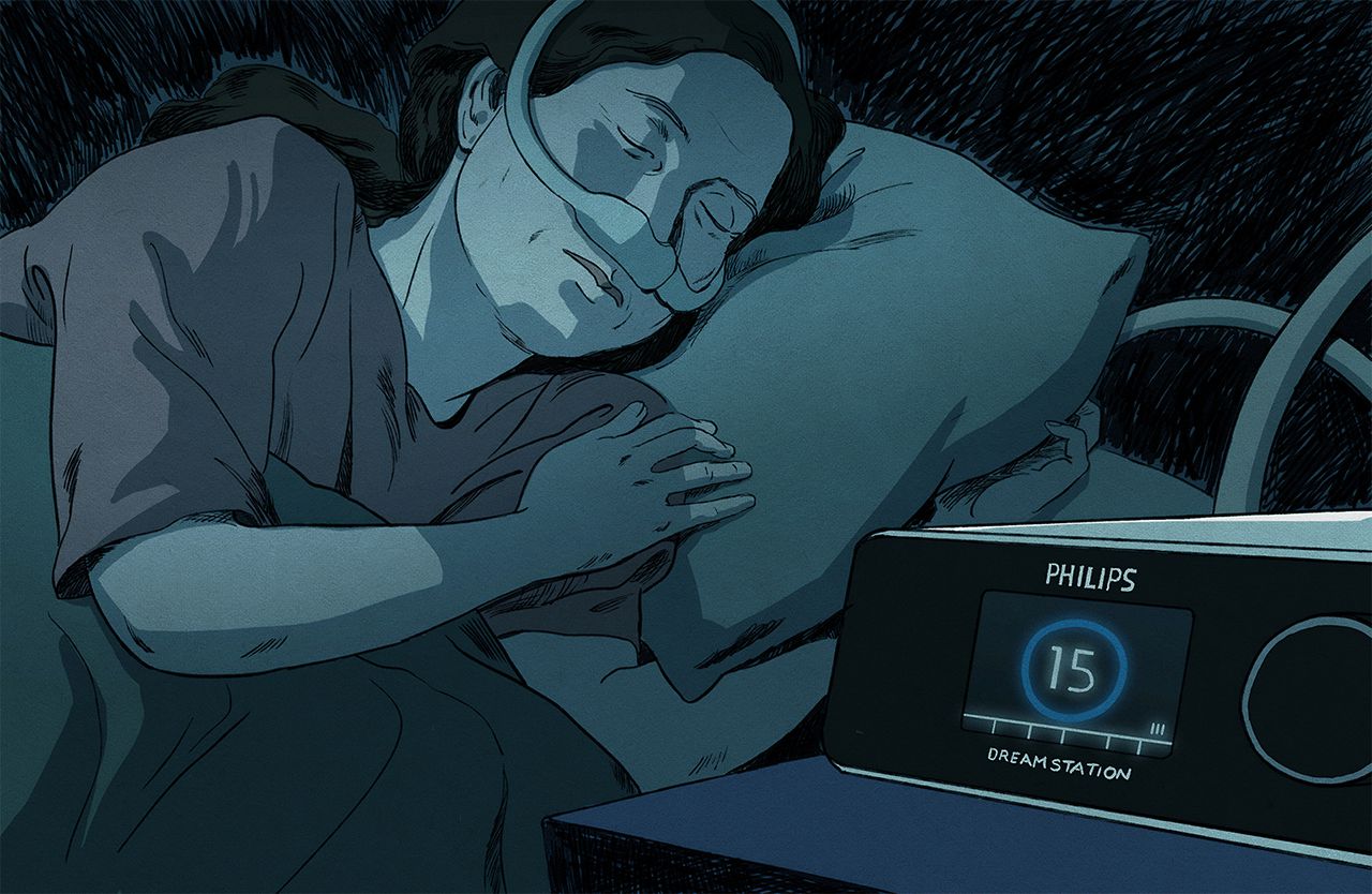Hoe een slaapapparaat Philips aan de rand van de afgrond kon brengen 