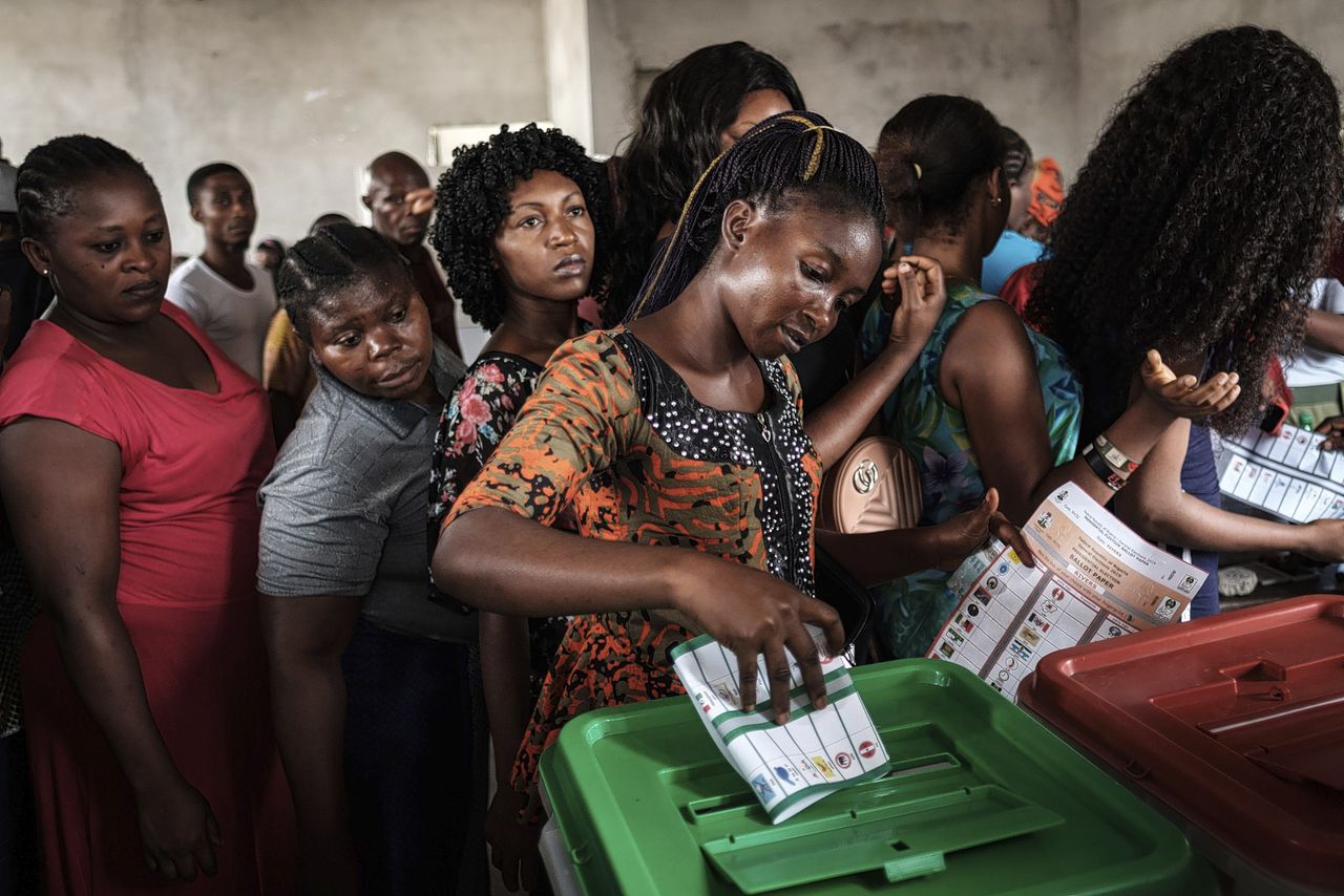 Nigeria, het meest bevolkte en economisch sterkste land van Afrika, stemt 