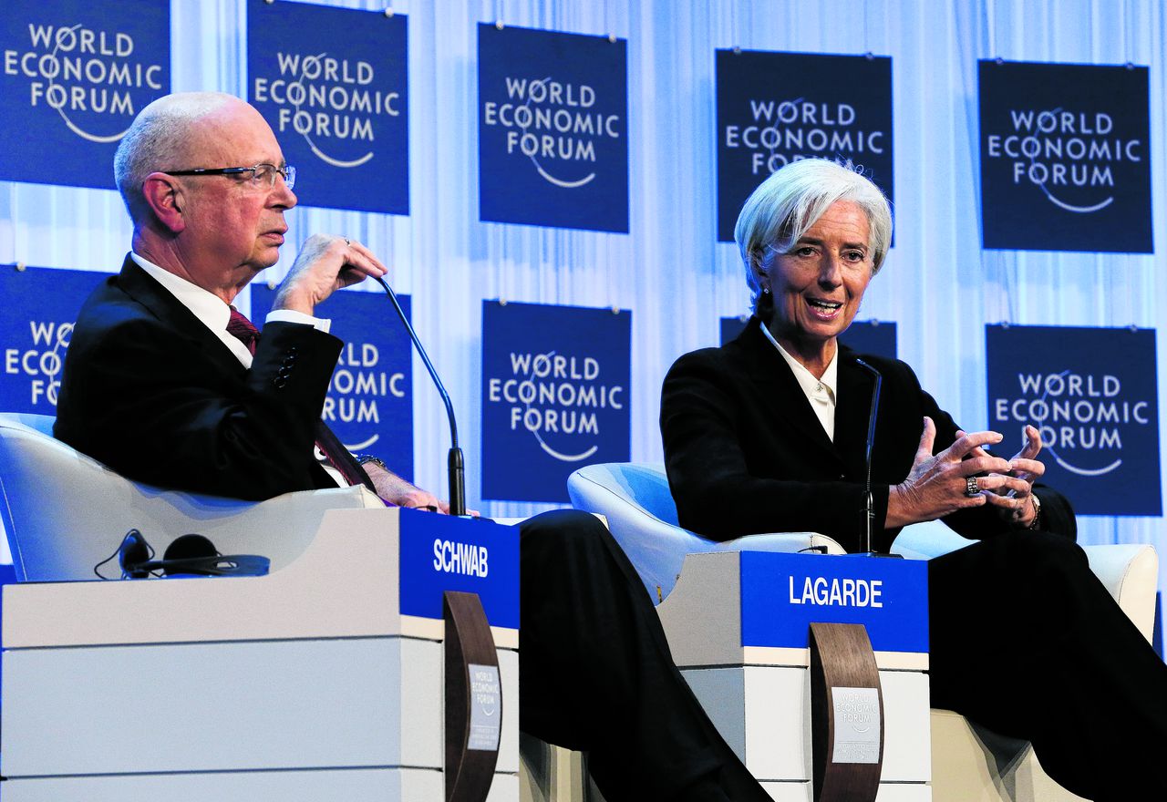 The fallen Weef boss Klaus Schwab wanted ECB chef Christine Lagarde as a successor. He didn’t make it any easier