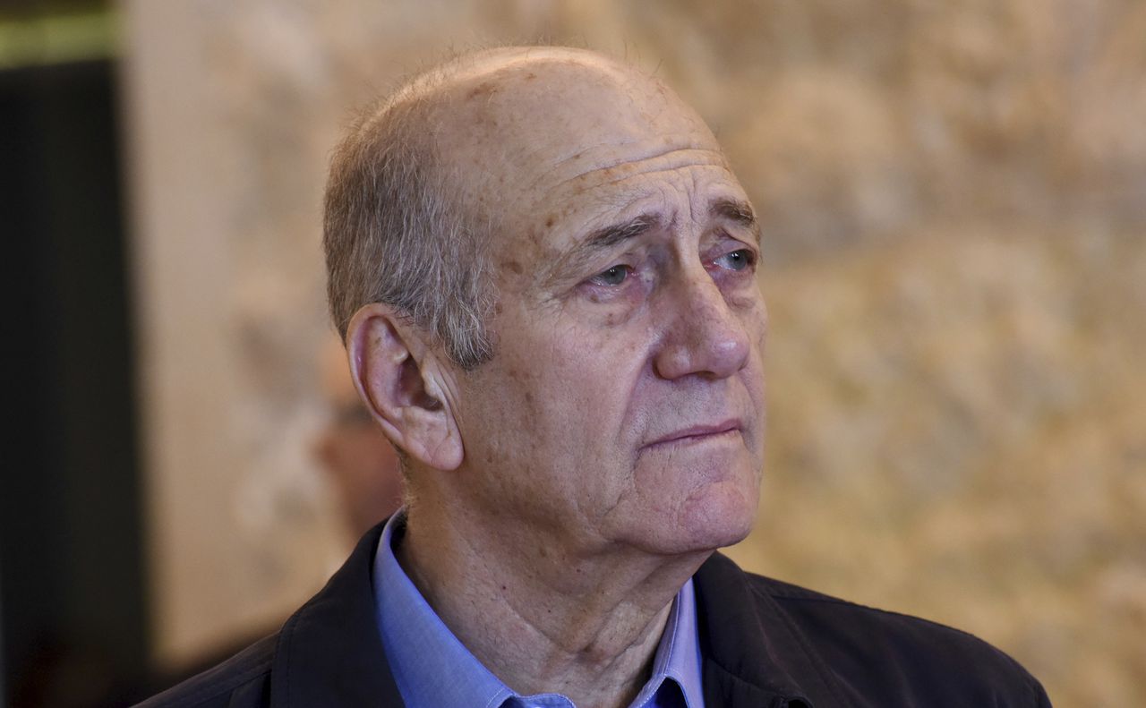 Ehud Olmert in 2015.