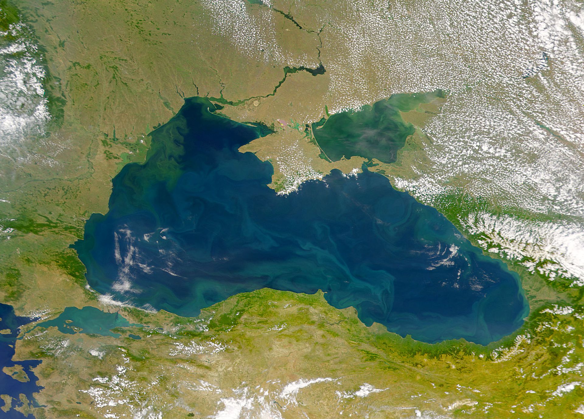 Фото Черного Моря Со Спутника
