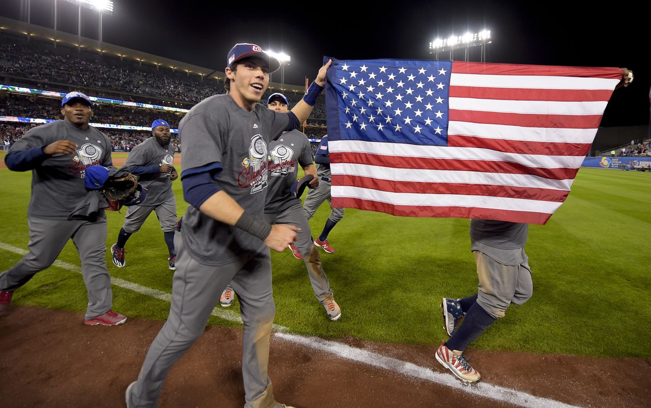 VS verslaan Puerto Rico, winnen wereldtitel honkbal 