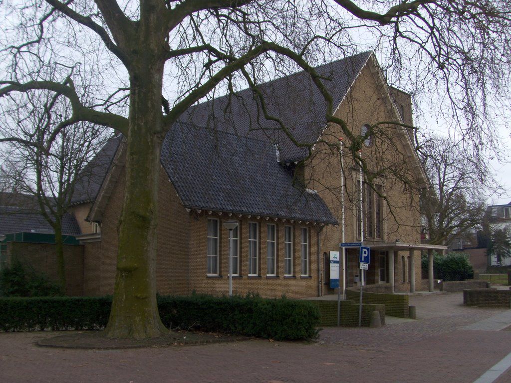 De aula van de Universiteit Wageningen.