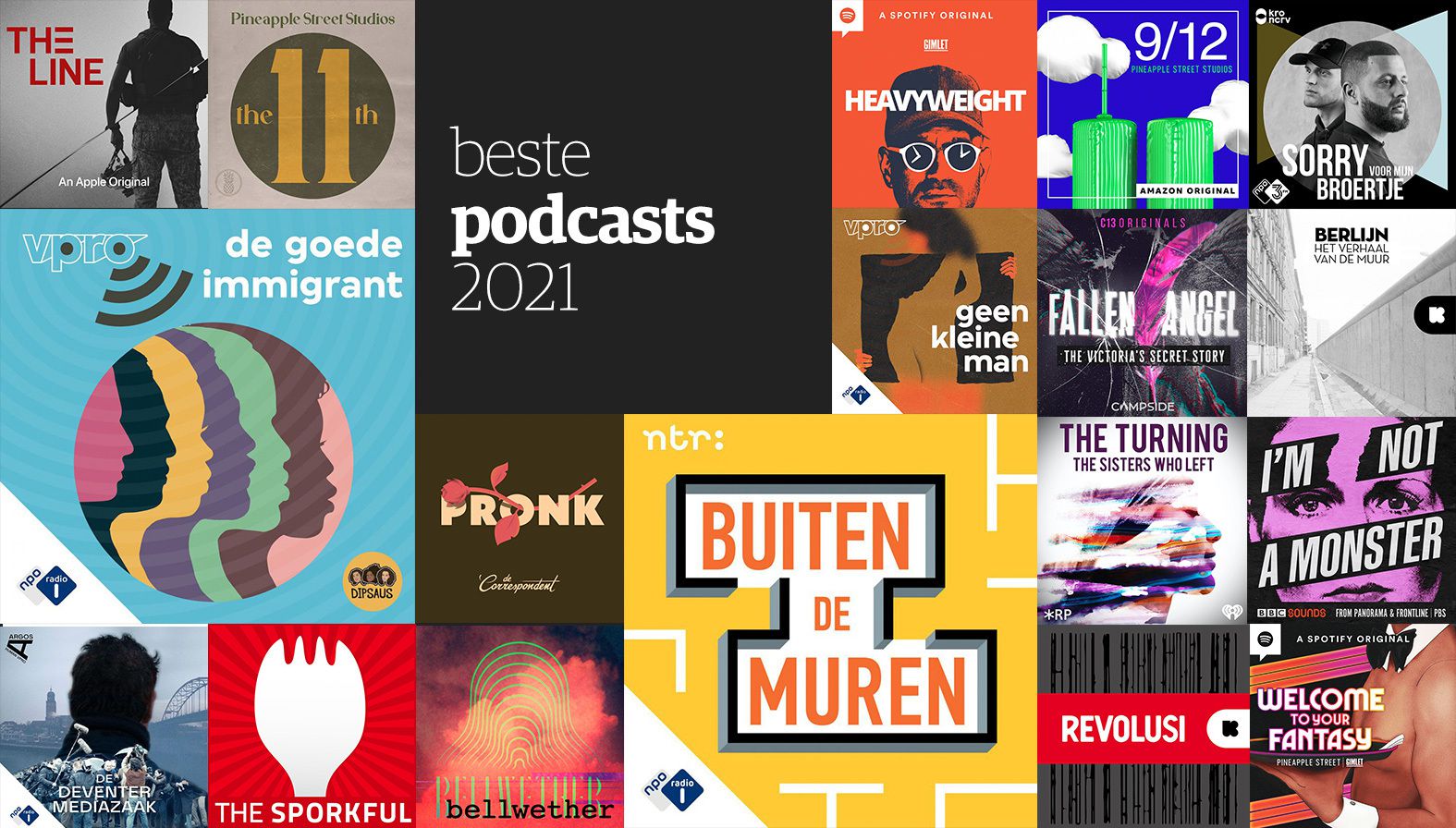 De 21 beste podcasts van 2021 volgens NRC