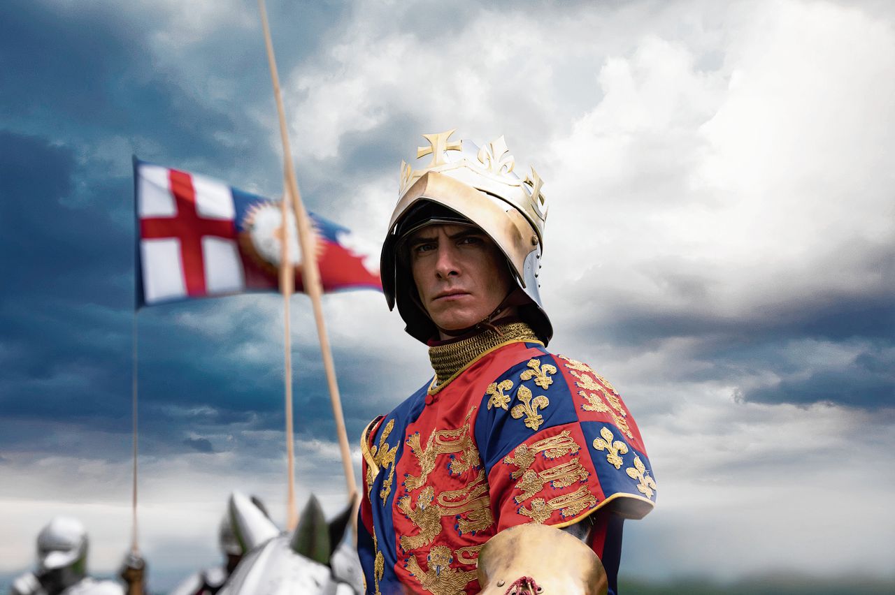 Koning Richard III (Harry Lloyd) in ‘The Lost King’.
