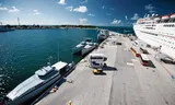 Patrouilleschepen van de Royal Bahamas Defence in Key West,  gebouwd door  Damen. Ook bij deze opdracht stond de staat garant.