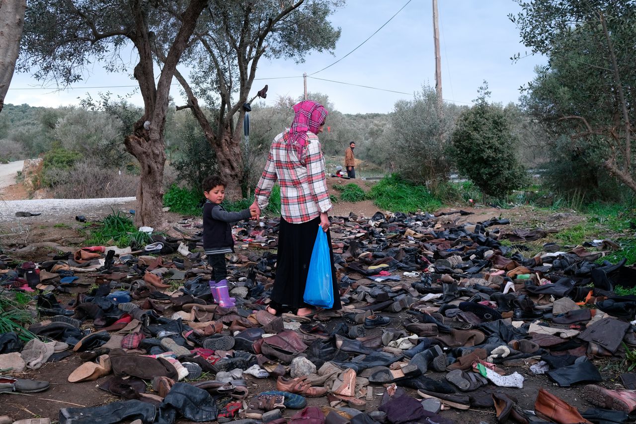 Kampen zoals Moria op het Griekse eiland Lesbos zijn overbevolkt.