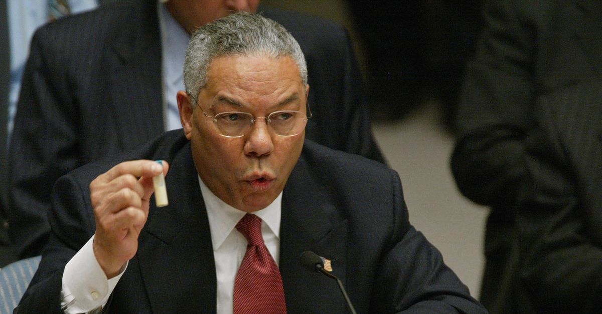 Colin powell irak
