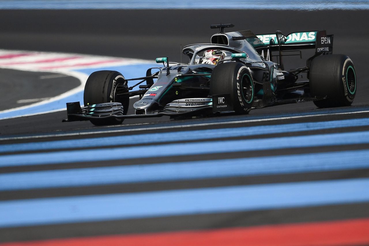 Lewis Hamilton wint Grand Prix van Frankrijk 