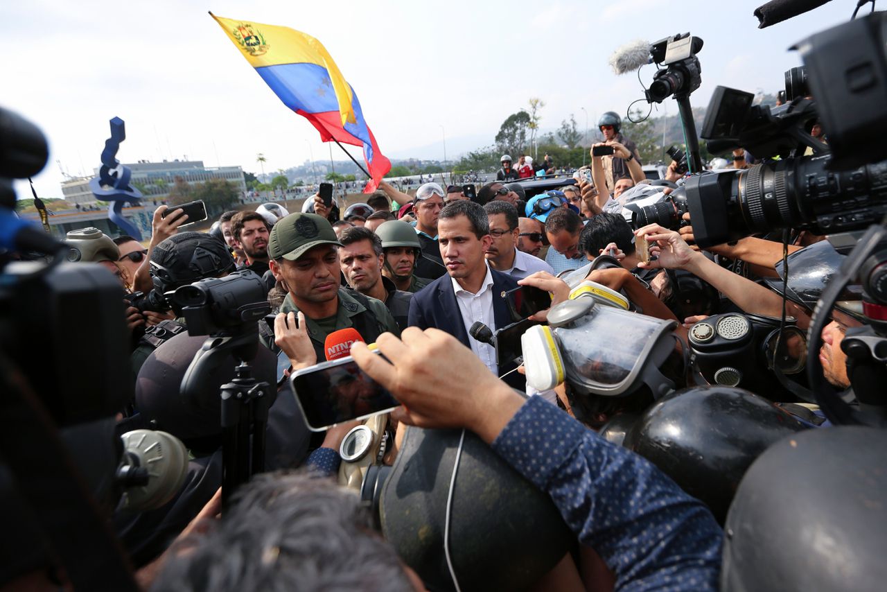 Guaidó had nog maar één optie: een interne legercoup uitlokken 