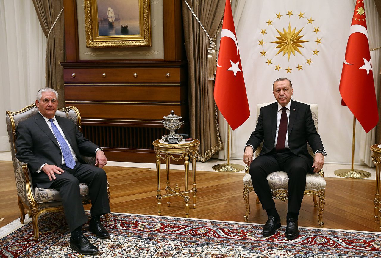 Tillerson kan in Ankara Ottomaanse tik oplopen 