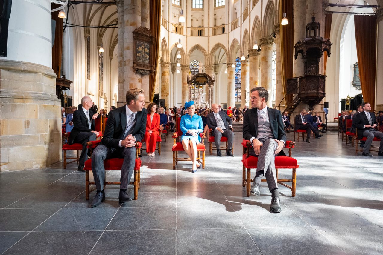 Dit jaar sprak de koning de Troonrede, met daarin de kabinetsplannen voor komend jaar niet uit in de Ridderzaal, maar in de Grote Kerk in Den Haag.