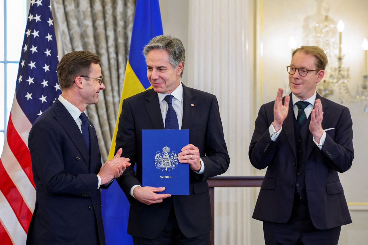 Zweden officieel toegetreden tot de NAVO 