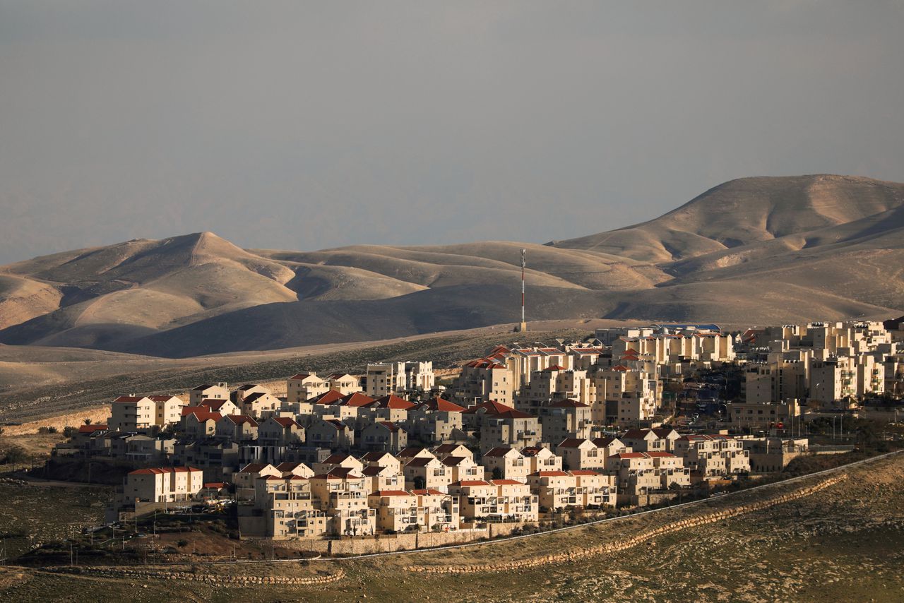 Maale Adumim is een van de Joodse nederzettingen op de Westelijke Jordaanoever