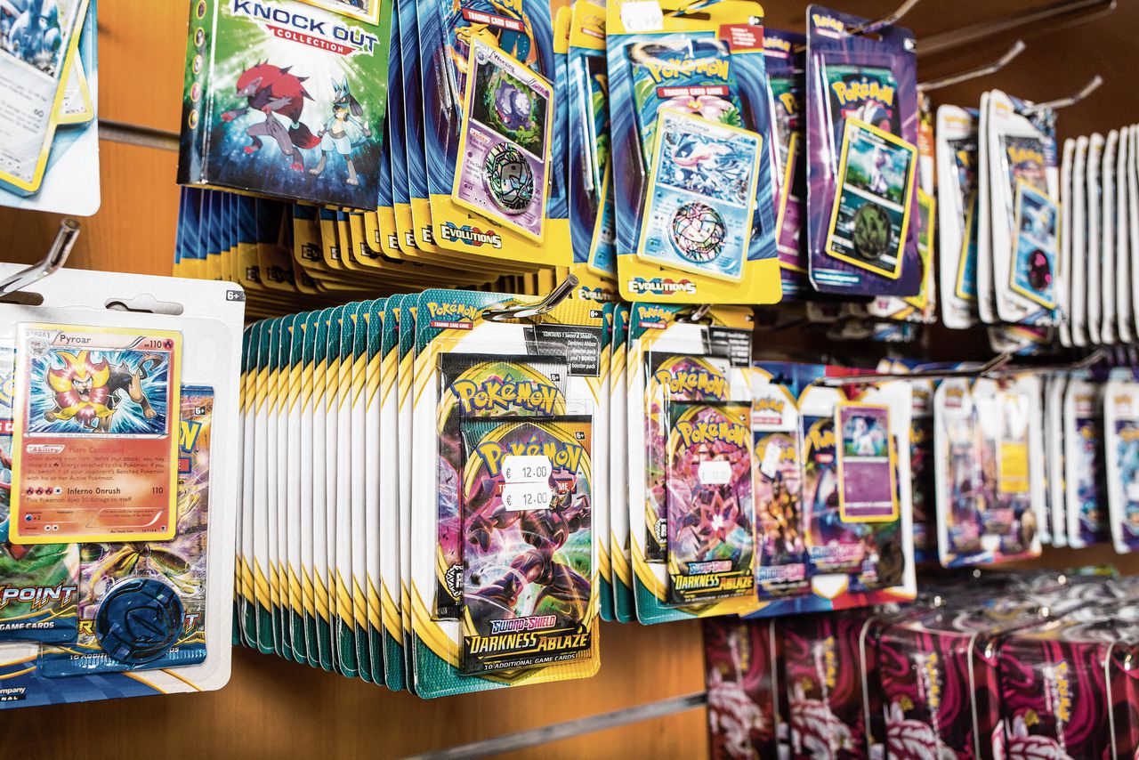 De buit: voor 48.000 euro aan Pokémonkaarten 