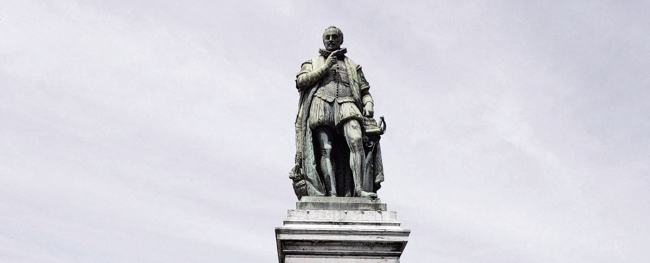 Standbeeld van Willem van Oranje op het Plein in Den Haag